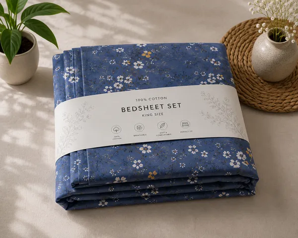 Floral_Fitted/_elastic_Pure_Cotton_Premium_King_Size_Bedsheet_With_Pillow_Covers