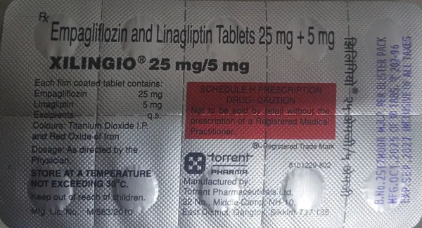 Xilingio_25Mg/5Mg_Tablets_-_Pack_of_2