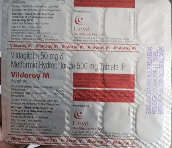 Vildaray_M_50/500_mg_Tablets_-_Pack_of_2