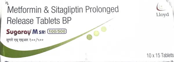 Sugaray_M_sr_500/100Mg_Tablets__-_Pack_of_2