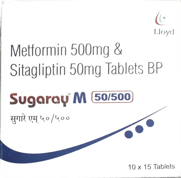Sugaray_M_50/500__Tablets-_Pack_of_2
