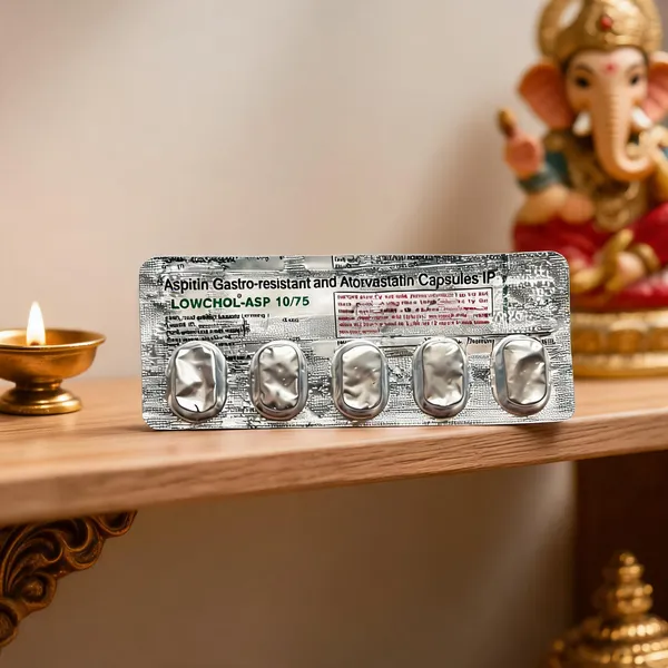 Lowchol_ASP_10/75_Capsules_Ip_-_Pack_of_2
