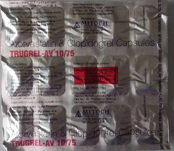 Trugrel_AV_10/75_Capsules_-_Pack_of_2