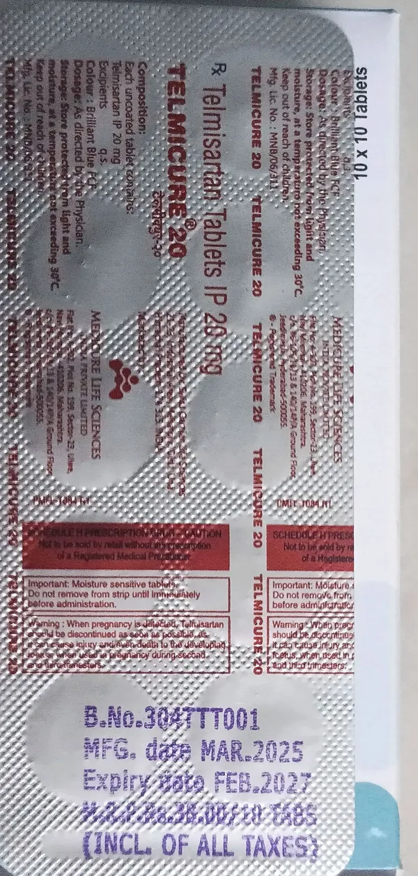 Telmicure_20_mg_Tablet_-_Pack_of_8