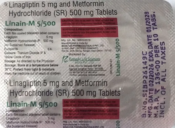 Linain-M_5/500_Tablets_-_Pack_of_2