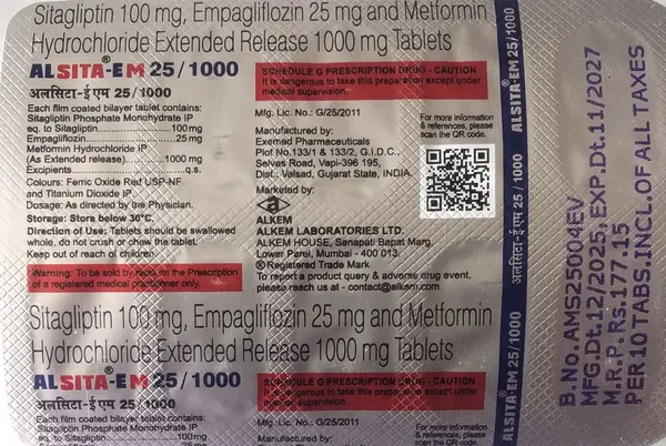 Alsita-Em_25/1000_Tablets_-_Pack_of_2