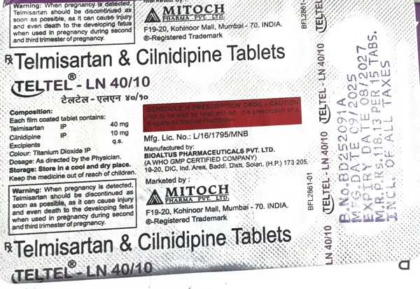 Teltel-Ln_40/10_Tablets_-_Pack_of_2