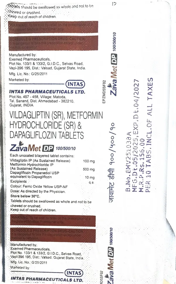 Zavamet_Dp_100/500/10_Tablets_-_Pack_of_3