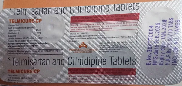 TELMICURE_-CP_40/10_Tablets_-_Pack_of_2