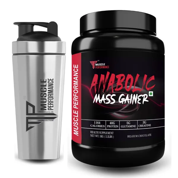 Muscle_Performance_Anabolic_Mass_Gainer_With_Steel_Shaker_1_Kg_2.2Lbs_Belgium_Chocolate