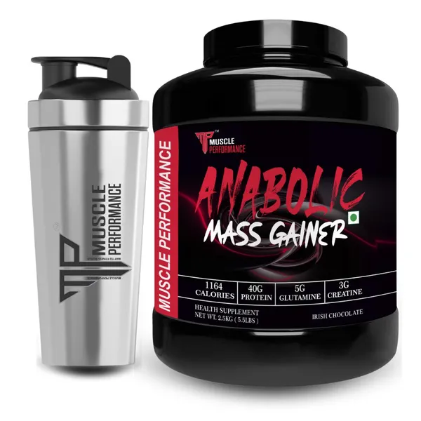 Muscle_Performance_Anabolic_Mass_Gainer_With_Steel_Shaker_2.5_Kg_5.5_Lbs_Irish_Chocolate