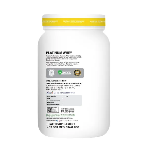 Muscle_Performance_Platinum_Whey_Protein_With_Steel_Shaker_1Kg_2.2_Lbs_31_Servings_Kaju_Pista