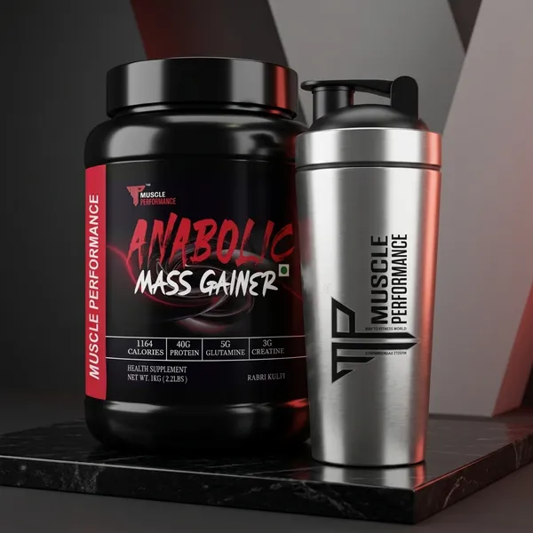 Muscle_Performance_Anabolic_Mass_Gainer_With_Steel_Shaker_1_Kg_2.2Lbs_Rabri_Kulfi