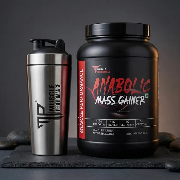 Muscle_Performance_Anabolic_Mass_Gainer_With_Steel_Shaker_1_Kg_2.2Lbs_Belgium_Chocolate