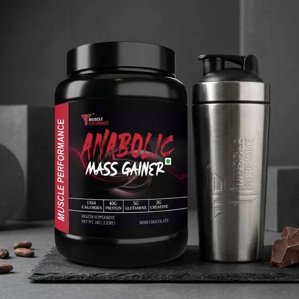 Muscle_Performance_Anabolic_Mass_Gainer_With_Steel_Shaker_1_Kg_2.2_Lbs_Irish_Chocolate