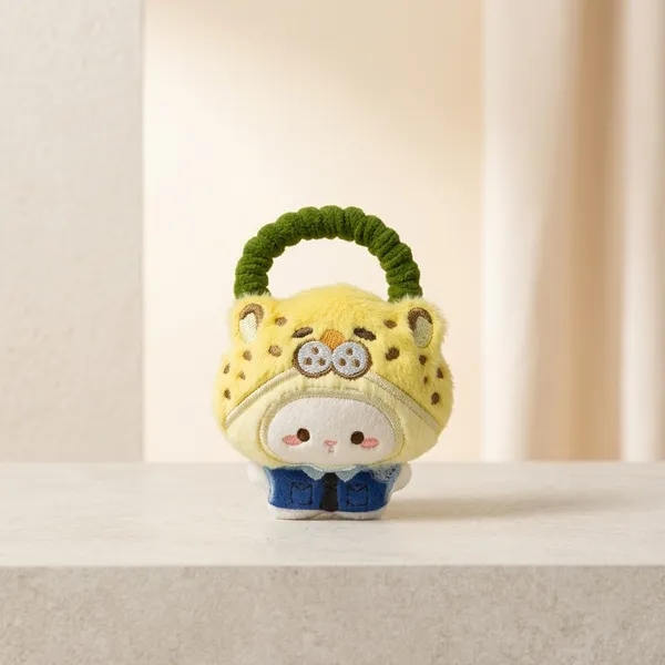 7Th_Hub_Yellow_Plush_Character_Hair_Tie_For_Girls
