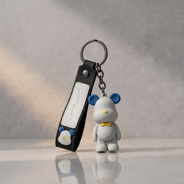 Multicolor_Metal_Astronaut_Detachable_Pendant_Keychain_For_Unisex