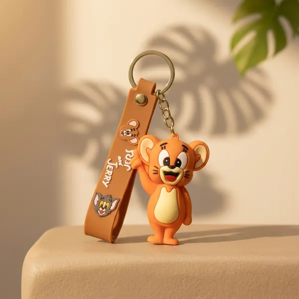 Flagged:_Invalid_Product_Code_-_Orange_Plastic_Cartoon_Mouse_Keychain_For_Kids