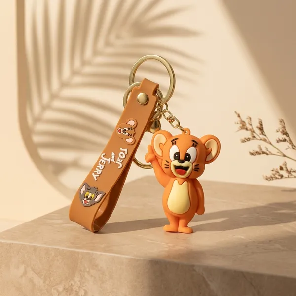 Flagged:_Invalid_Product_Code_-_Orange_Plastic_Cartoon_Mouse_Keychain_For_Kids