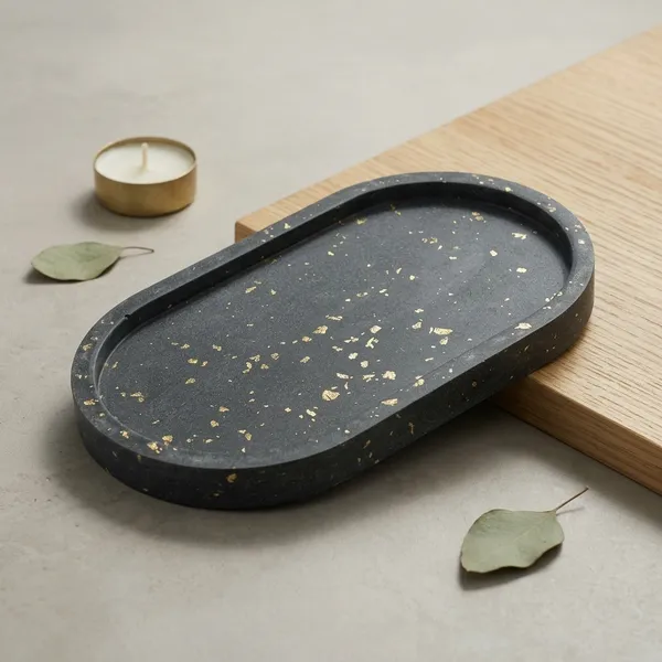 Plastic_Modern_Speckled_Oval_Serving_Tray