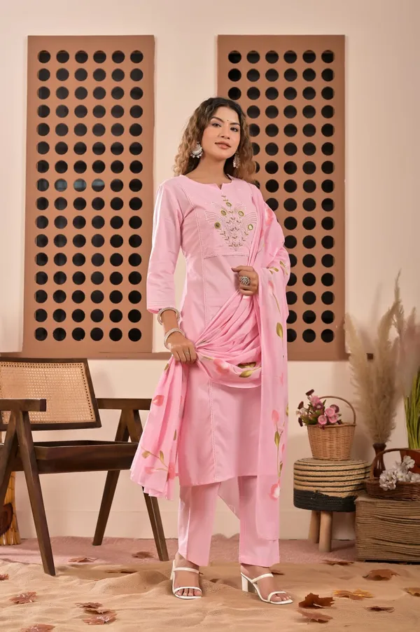 Pink_Embroidered_Kurta_Set_With_Dupatta_For_Women