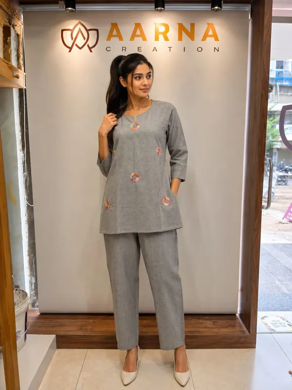 Elegant_Grey_Embroidered_Co-Ord_Set