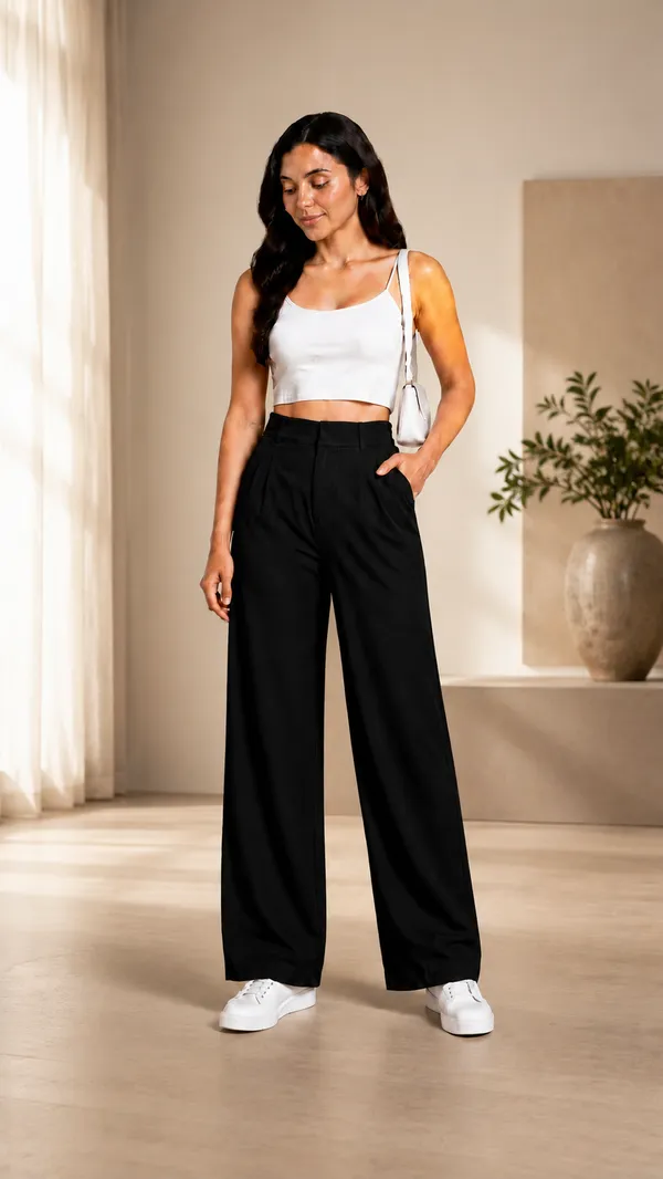 Black_Lycra__Koreanpant__For__Women