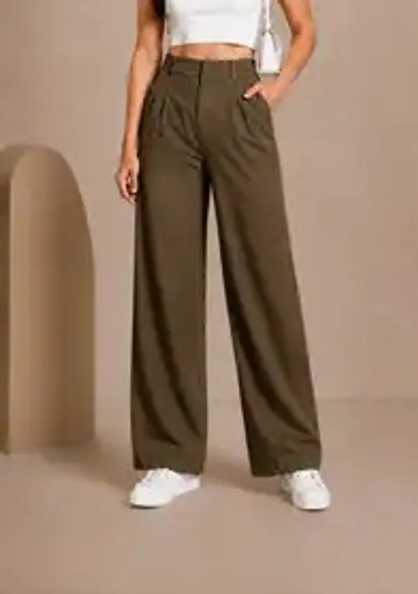 Olive_Green_Lycra__Koreanpant__For__Women