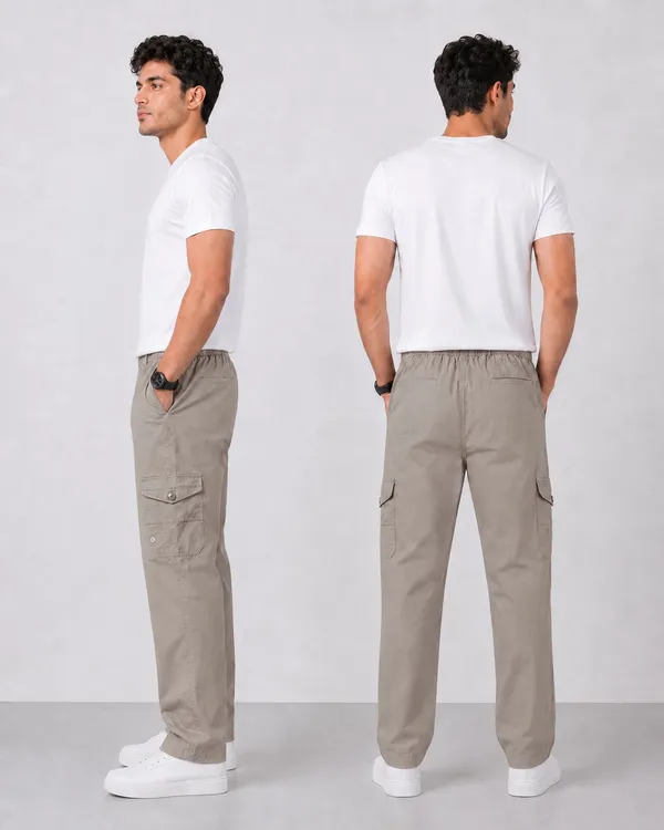 Beige_Cotton_Relaxed_Fit_Cargo_Pants_For_Men