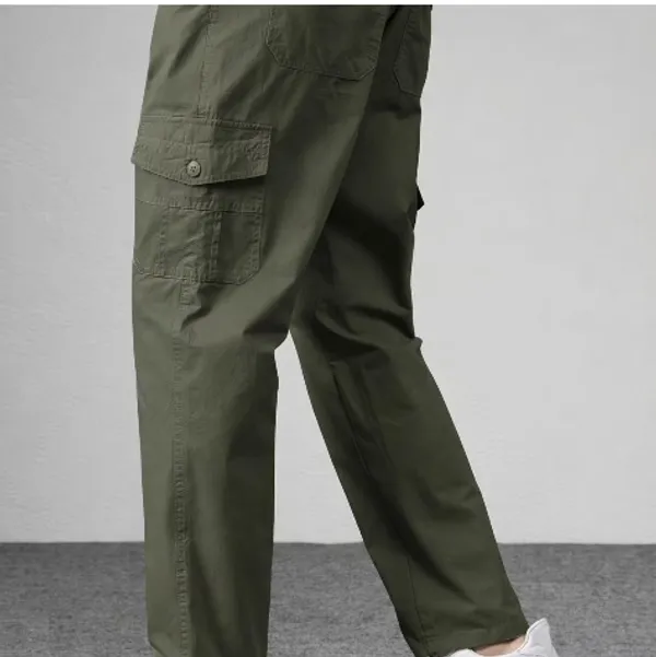 Olive_Green_Cotton_Relaxed_Fit_Cargo_Pants_For_Men