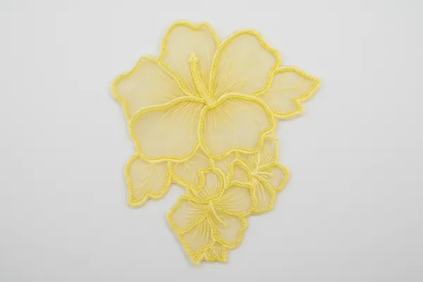 Yellow_Organza_Flower_Embellishment_Patch_10_Inch_-_Pack_of_3