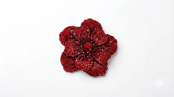 Red_Zari_Zircon_Flower_Patch_For_Women