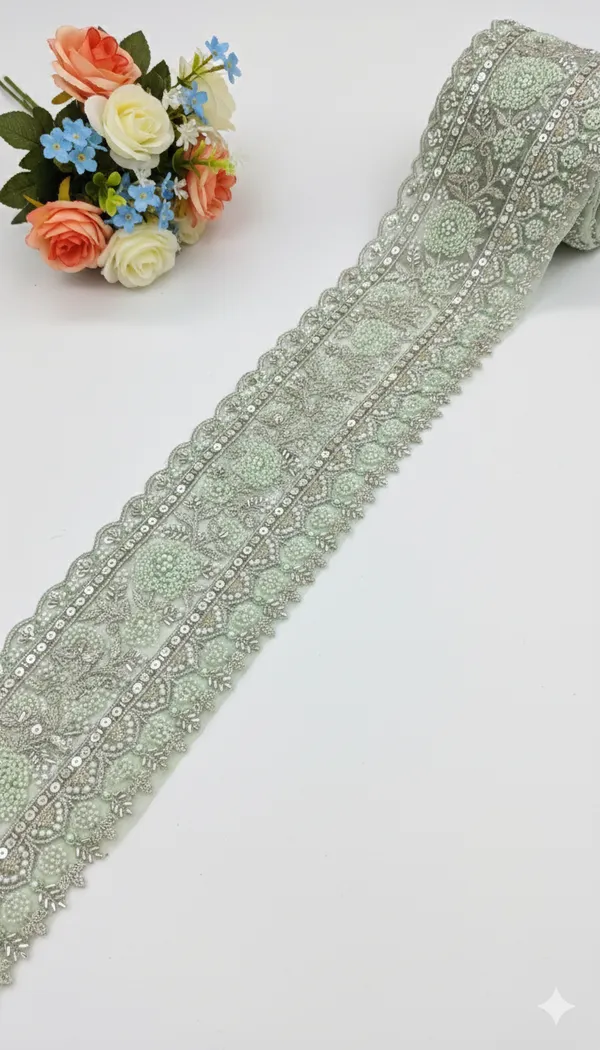Green_Zari_Embroidery_Saree_Border_Lace