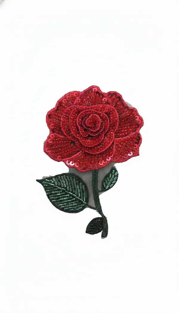 Red_Zari_Flower_Patches