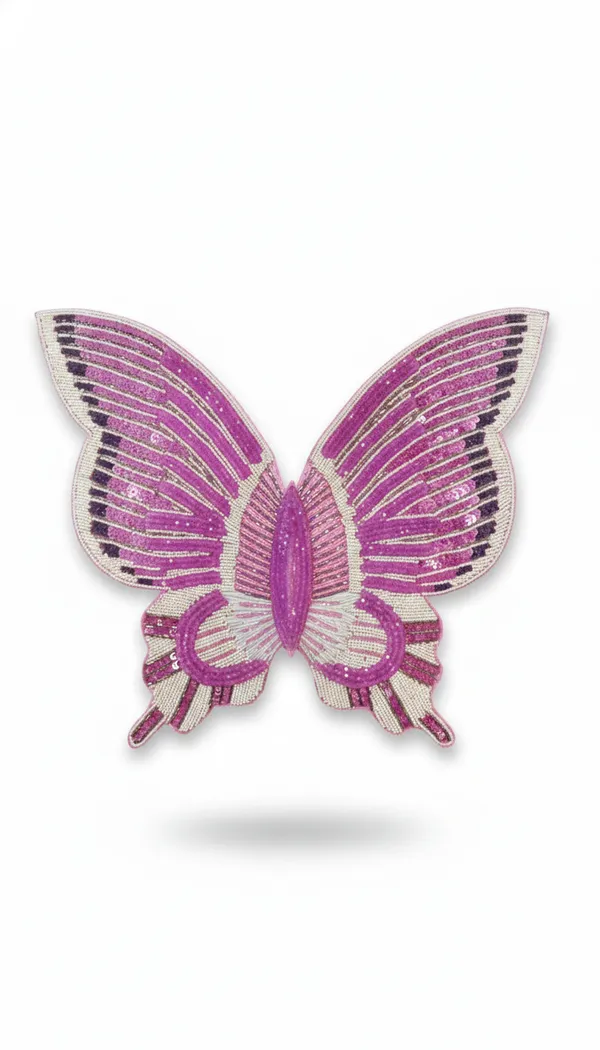 Multicolor_Zari_Butterfly_Embroidered_Patch