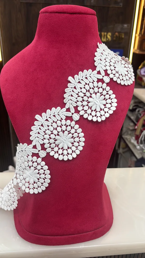 White_Dyeable_Zari_Lace_By_The_Meter_-_Pack_of_2_Meters