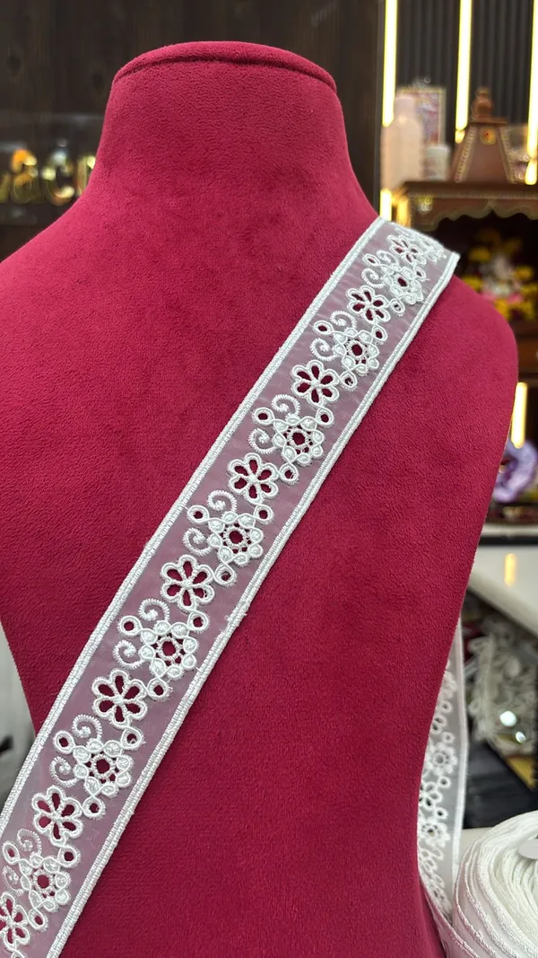 White_Zari_Beaded_Lace_1.5_Inch_By_The_Meter_-_Pack_of_2_Meters