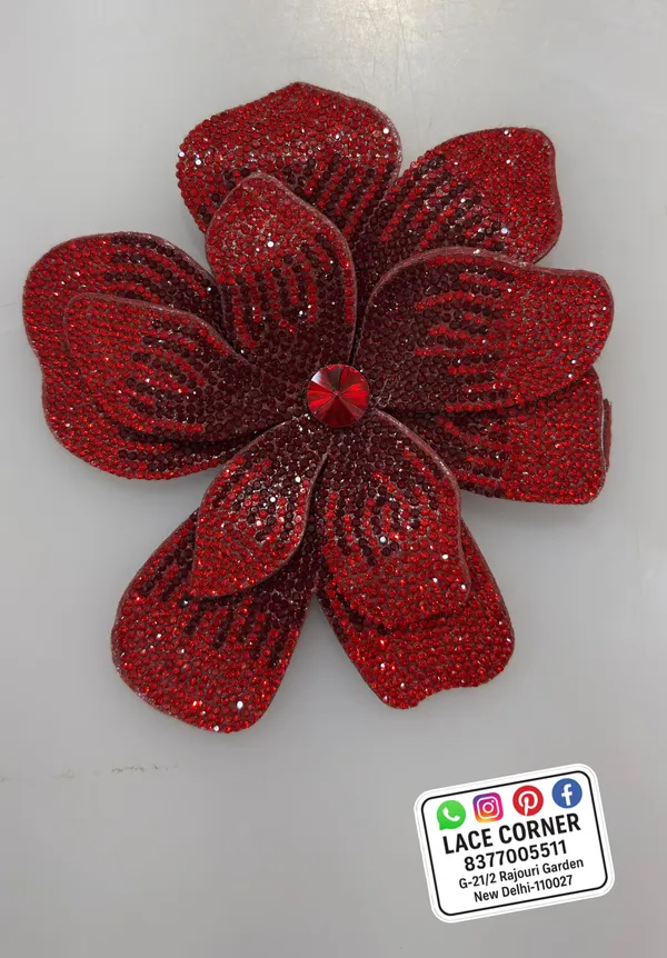 Red_Zari_Zircon_Flower_Embellishment_Patch_6_Inch