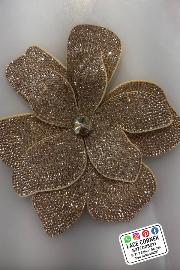Golden_Zari_Zircon_Flower_Embellishment_Patch_6_Inch