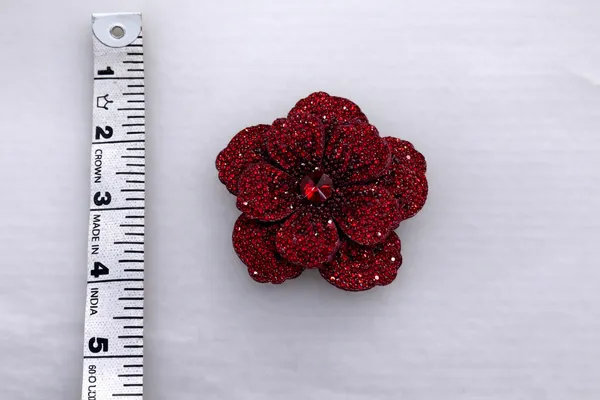 Maroon_Zari_Floral_Embellishment_Patch