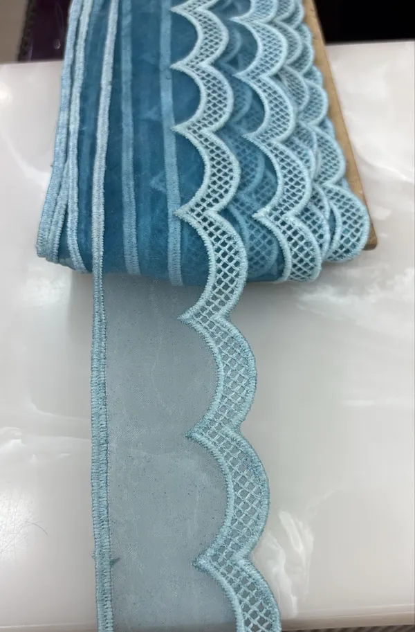 Blue_Zari_Gpo_Organza_Fabric_Lace_13.5_Meter