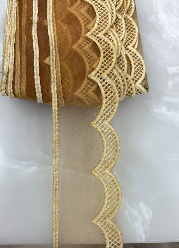 Zari_Golden_Gpo_Organza_Fabric_Lace_13.5_Meter