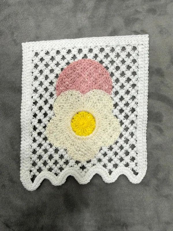 White_Crochet_Openwork_Pocket_Patch_For_Women_-_Pack_of_3