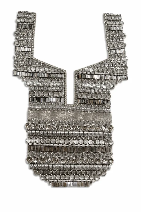 Silver_Zari_Embellished_Neck_Yoke_Patch