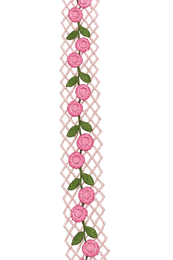 Pink_Zari_Floral_Lace_Trim_1-Inch_Border_-_Pack_of_2_Meters