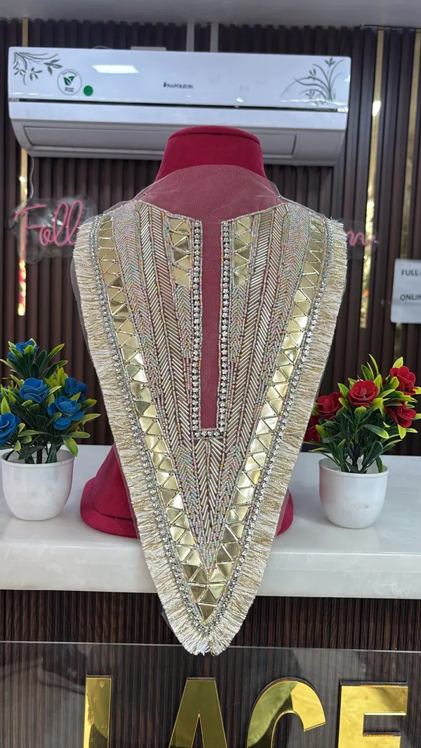 White_Zari_Bohemian_Neck_Yoke_Patch