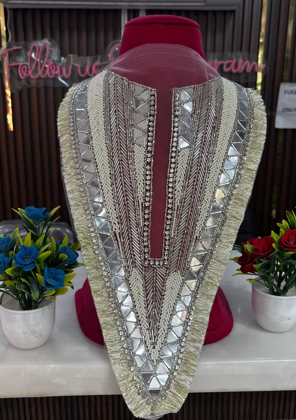 Silver_Zari_Bohemian_Neck_Yoke_Patch