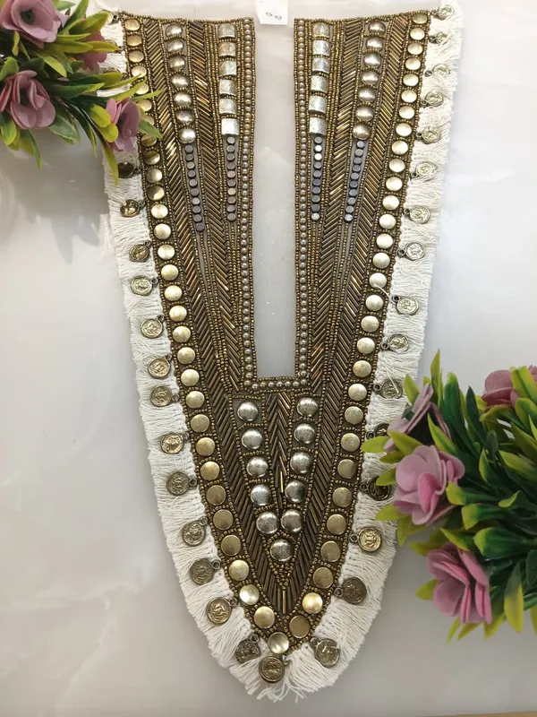 Dark_Gold_Zari_Bohemian_Neck_Patch_For_Women