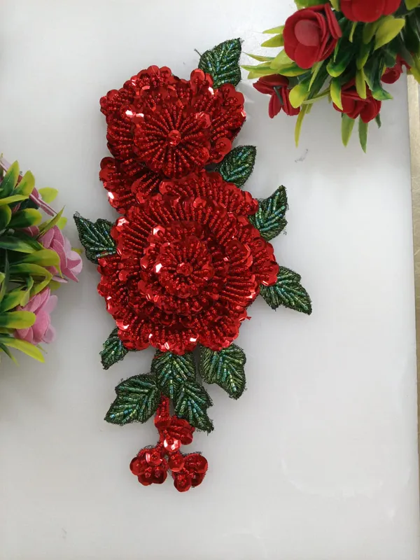 Red_Zari_Floral_Embroidery_Patch