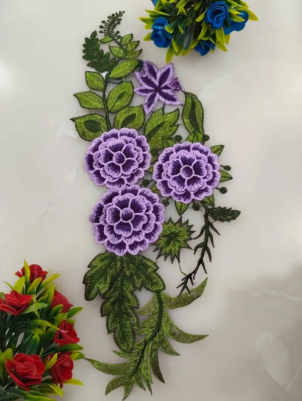 Purple_Zari_Floral_Cutwork_Embellishment_Patch_For_Women